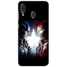Чехлы с героями Марвел Samsung Galaxy A30 2019 (A305F) (VPrint)