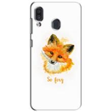 Чохли з картинкою Лисичка для Samsung Galaxy A30 2019 (A305F) (VPrint) (Дівчинка Лиса)
