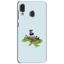 Чохли з картинкою собаки Патрон для Samsung Galaxy A30 2019 (A305F) (AlphaPrint) (Сапер Пес)