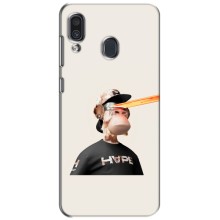 Чохли з Мавпами NFT для Samsung Galaxy A30 2019 (A305F) (AlphaPrint) (мавпа NFT в окулярах)