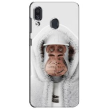 Чохли з Мавпами NFT для Samsung Galaxy A30 2019 (A305F) (AlphaPrint) (мавпа NFT в тату)