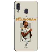Чехлы с принтом для Samsung Galaxy A30 2019 (A305F) – Беллингем Реал