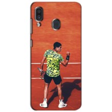 Чехлы с принтом Спортивная тематика для Samsung Galaxy A30 2019 (A305F) – Алькарас Теннисист