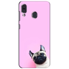 Чехлы с собаками для Samsung Galaxy A30 2019 (A305F) (VPrint) (Смешная собака)