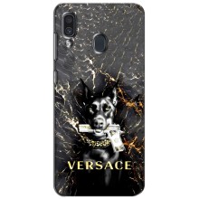 Чехлы VERSACE для Самсунг А30 (2019) (PREMIUMPrint) (AlphaPrint-ген.)