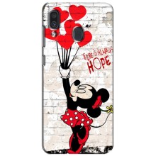 Чехол Disney Mouse Samsung Galaxy A30 2019 (A305F) (PREMIUMPrint) – Heart Minni