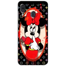 Чехол Disney Mouse Samsung Galaxy A30 2019 (A305F) (PREMIUMPrint) – Минни Маус ЛВ