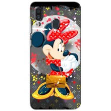 Чехол Disney Mouse Samsung Galaxy A30 2019 (A305F) (PREMIUMPrint) – Minni с бантиком