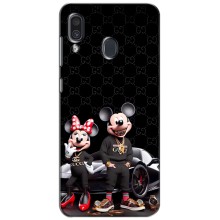 Чехол Disney Mouse Samsung Galaxy A30 2019 (A305F) (PREMIUMPrint) – Семья Маусов