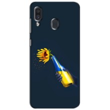 Чехол для Патриота Украины Samsung Galaxy A30 2019 (A305F) - (AlphaPrint) (Коктейль молотова)