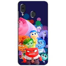 Чехол Головоломка для Samsung Galaxy A30 2019 (A305F) - (AlphaPrint) – Герои головоломки