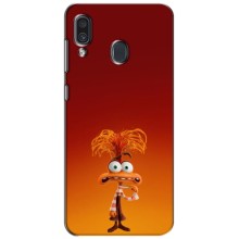 Чехол Головоломка для Samsung Galaxy A30 2019 (A305F) - (AlphaPrint) – Тревожность