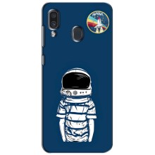 Чохол NASA для Samsung Galaxy A30 2019 (A305F) (AlphaPrint) (Хлопчик в шоломі)