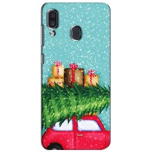 Чохол новорічна ялинка на Samsung Galaxy A30 2019 (A305F) (Новорічний настрій)