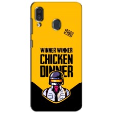 Чеjхол PUBG для Самсунг Ґелексі А30 2019 (А305Ф) (AlphaPrint) (Pubg шолом)