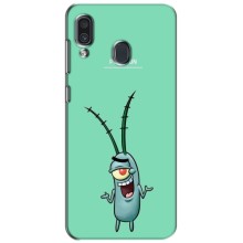 Чохол з картинкою "Одноокий Планктон" на Samsung Galaxy A30 2019 (A305F) (Планктон)