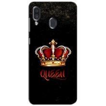 Чохол з Короною Самсунг Ґелексі А30 2019 (А305Ф) - (AlphaPrint) (Корона короля)