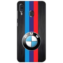 Чохол для Самсунг Ґелексі А30 2019 (А305Ф) - з принтом БМВ (AlphaPrint) (Лого BMW)