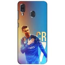 Чохол Кріштіану Роналду для Samsung Galaxy A30 2019 (A305F) (AlphaPrint) (CR7 Real)