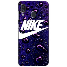 Чохол для Samsung Galaxy A30 2019 (A305F) - з принтом Найк (AlphaPrint) (Найк принт)