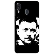 Чехол для Samsung Galaxy A30 2019 (A305F) (AlphaPrint - с принтом Зеленского)