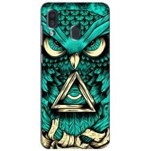 Чохол з пташками на Samsung Galaxy A30 2019 (A305F) (VPrint) (Сова з оком)