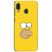 Чjхол з Сімпсонами для Samsung Galaxy A30 2019 (A305F) (VPrint) (Гомер)
