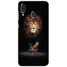Чохол з картинкою ЛЕВ для Samsung Galaxy A30 2019 (A305F) (VPrint) (Лев)