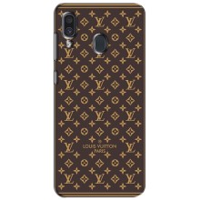 Чехол Стиль Louis Vuitton на Samsung Galaxy A30 2019 (A305F) (Фон Луи Виттон)