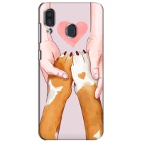 Чехол (ТПУ) Милые собачки для Samsung Galaxy A30 2019 (A305F) – Любовь к собакам