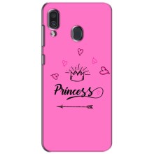 Дівчачий Чохол для Samsung Galaxy A30 2019 (A305F) (Для принцеси)