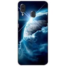 Космічні Чохли для Самсунг Ґелексі А30 2019 (А305Ф) (VPrint) (Земля з космоса)