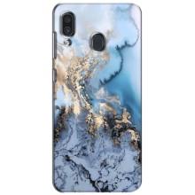 Мраморний чехол на Samsung Galaxy A30 2019 (A305F) (VPrint) (Ніжний мрамор)