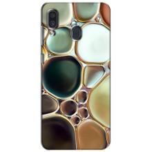 Мраморний чехол на Samsung Galaxy A30 2019 (A305F) (VPrint) (Радужний Мрамор)