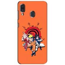 Naruto Anime Чехлы для Самсунг А30 (2019) (AlphaPrint)