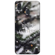 Новогодние, Праздничные Чехлы для Samsung Galaxy A30 2019 (A305F) - 2024 год (Hello winter)