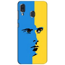 Украинские Чехлы для Samsung Galaxy A30 2019 (A305F) с картинкой УПА (AlphaPrint) (Степан Бандера)