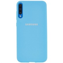 Чохол Silicone Cover Full Protective (AA) для Samsung Galaxy A50 (A505F) / A50s / A30s – Блакитний