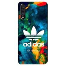 Чехлы Адидас для Samsung Galaxy A30s (A307) (AlphaPrint) – Яркий Адидас