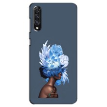 Чехлы (ART) Цветы на Samsung Galaxy A30s (A307) (VPrint) (Цветы на голове)