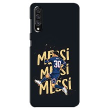 Чехлы для Samsung Galaxy A30s (A307) (Leo чемпион) (AlphaPrint) (Messi ПСЖ)