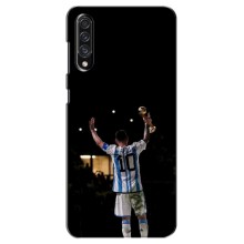 Чехлы Лео Месси Аргентина для Samsung Galaxy A30s (A307) (Лео Чемпион)