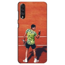 Чехлы с принтом Спортивная тематика для Samsung Galaxy A30s (A307) (Алькарас Теннисист)