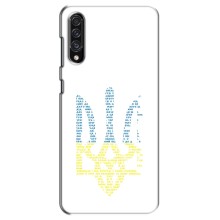 Чехлы для Samsung Galaxy A30s (A307)  Укр. Символика (AlphaPrint) (Герб из букв)