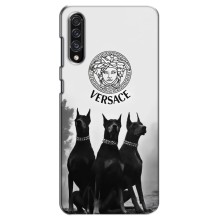 Чехлы VERSACE для Самсунг А30с (PREMIUMPrint) (Доберман Версаче)