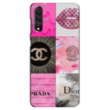 Чехол (Dior, Prada, YSL, Chanel) для Samsung Galaxy A30s (A307) (Модница)