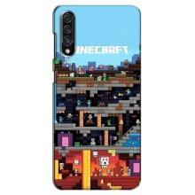 Чохол Майнкрафт на Samsung Galaxy A30s (A307) (AlphaPrint) Minecraft