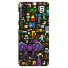 Чохол Майнкрафт на Samsung Galaxy A30s (A307) (AlphaPrint) Minecraft