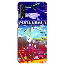 Чехол майнкрафт для Samsung Galaxy A30s (A307) (MINECRAFT)