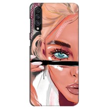 Чехол с печатью для Samsung Galaxy A30s (A307) - (Мода) (AlphaPrint) – Макияж